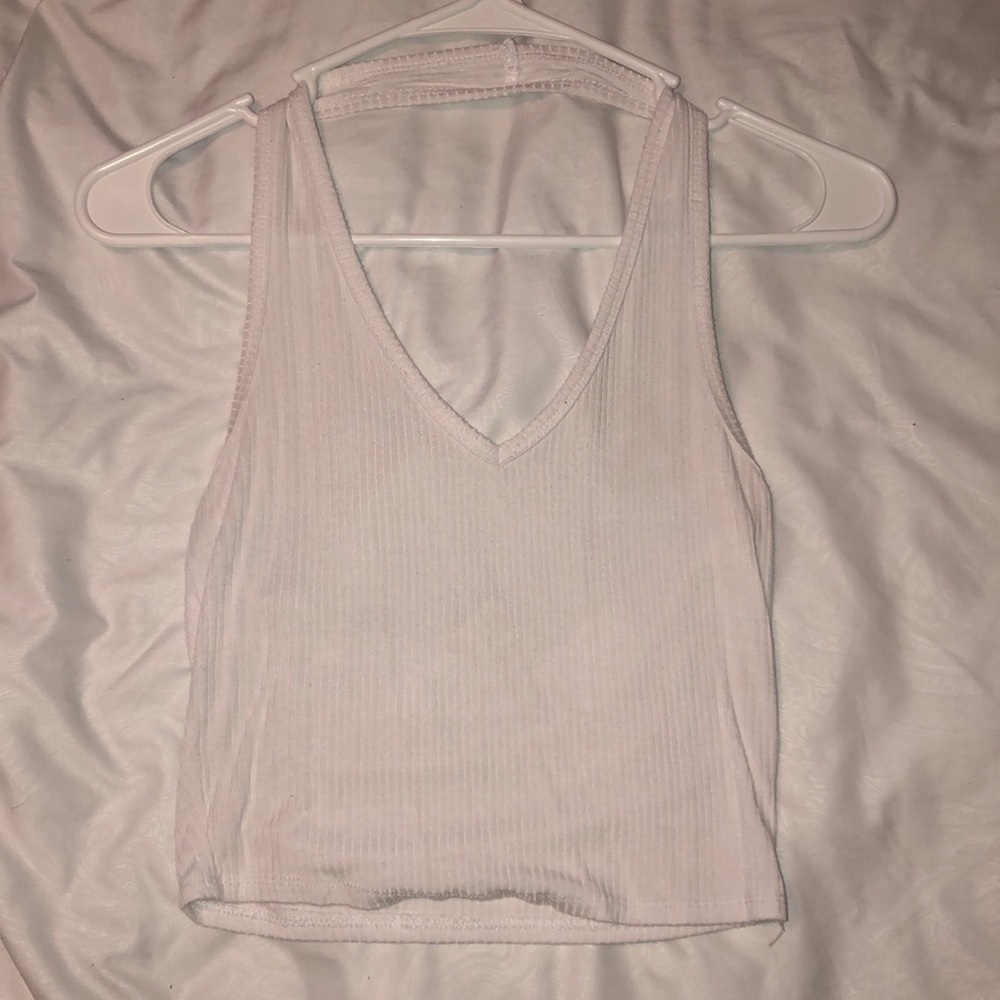 Bozzolo halter top cropped tank